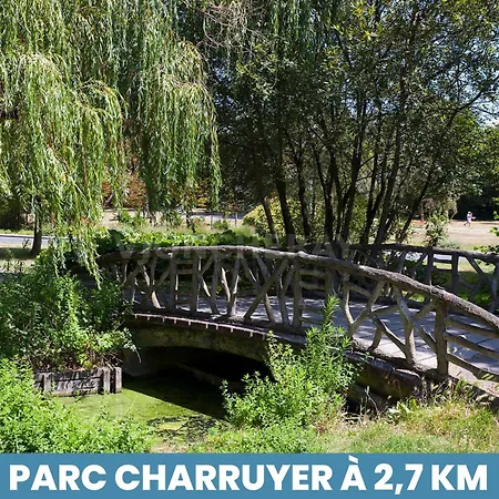 13 Min - Parking - Menage & Linge Inclus شقة