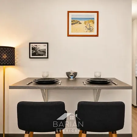 13 Min - Parking - Menage & Linge Inclus Апартаменты *