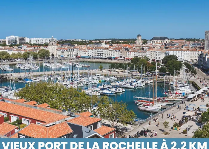 13 Min - Parking - Ménage&linge Inclus