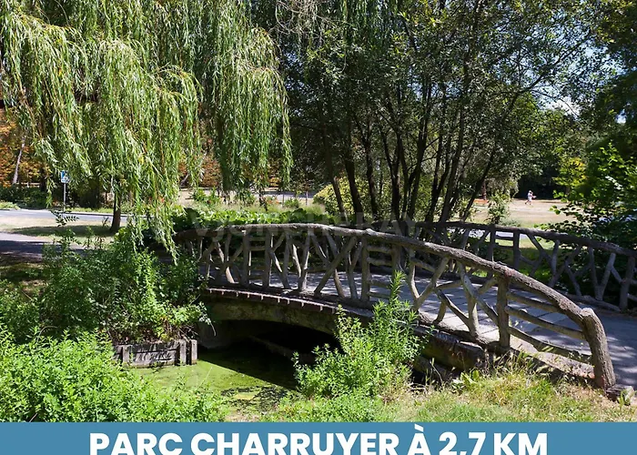 13 Min - Parking - Ménage&linge Inclus Apartamento